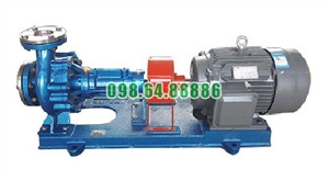 Bơm dầu nóng trục ngang RY65-40-200 lưu lượng 30 m3/h, công suất 7.5 kW, cột áp 50 m