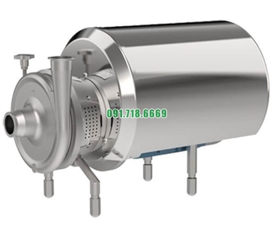 Bơm thực phẩm bằng thép không gỉ SUS304 động cơ điện nhãn hiệu ABB