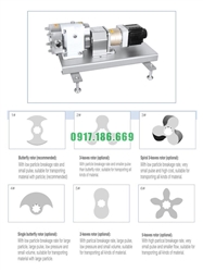 Máy bơm mật ong, bơm mật đặc loại 3m3/h, mã 3RP-13