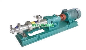 Bơm trục vít đơn G55-1-1 inox 304 công suất 5.5 kw
